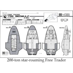 Traveller5 RPG: Starships & Spacecraft - Deck Plans -Miniaturemarket Online Store FFE0301 5