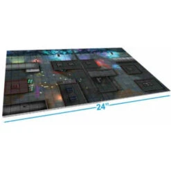 Giant Book Of Cyberpunk Battle Mats 7 Giant Book Of Cyberpunk Battle Mats -Miniaturemarket Online Store LBM013 3