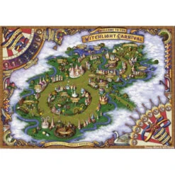 Wizards Of The Coast D&D 5E RPG: The Witchlight Carnival - Dice & Miscellany -Miniaturemarket Online Store WOCC92820 5