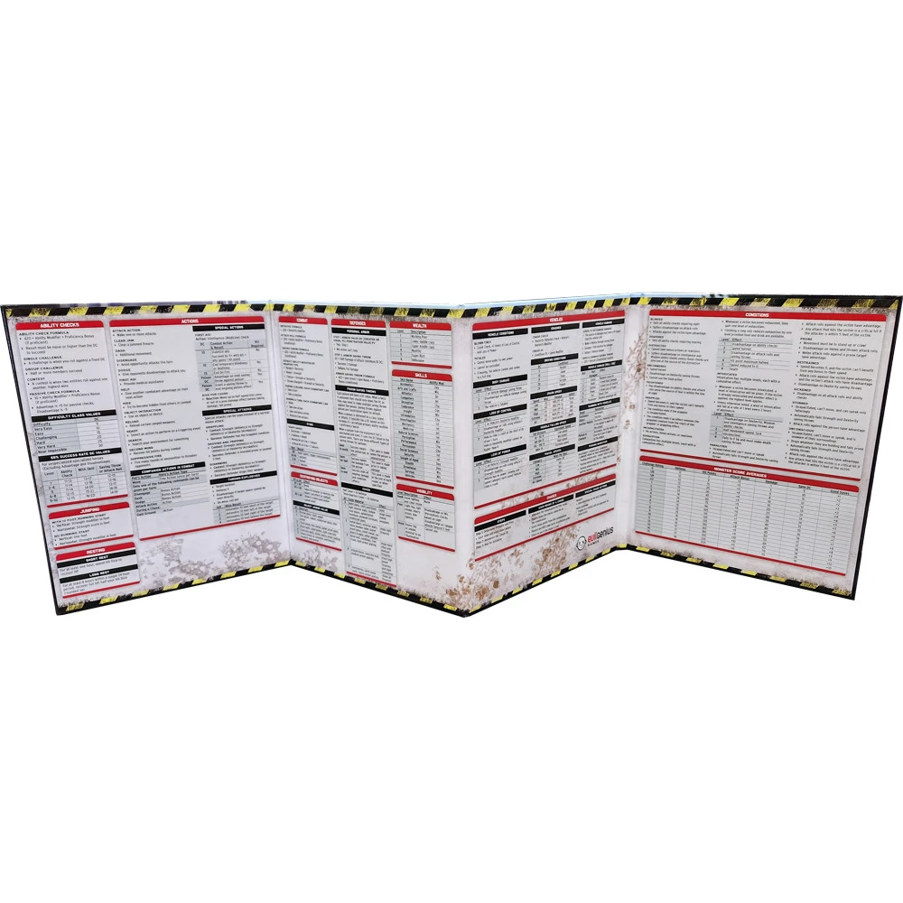 Everyday Heroes RPG: GM Screen 4 Everyday Heroes RPG: GM Screen - Image 2