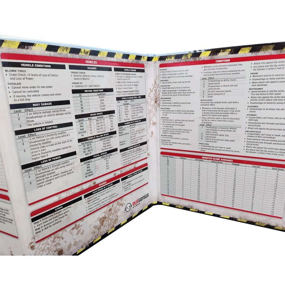 Everyday Heroes RPG: GM Screen 6 Everyday Heroes RPG: GM Screen - Image 4