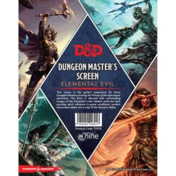 D&D RPG: Elemental Evil - Dungeon Master's Screen