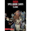 D&D 5E RPG: Spellbook Cards - Cleric (Version 3) (Last Chance) -Miniaturemarket Online Store gf973916