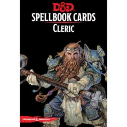 D&D 5E RPG: Spellbook Cards - Cleric (Version 3) (Last Chance)
