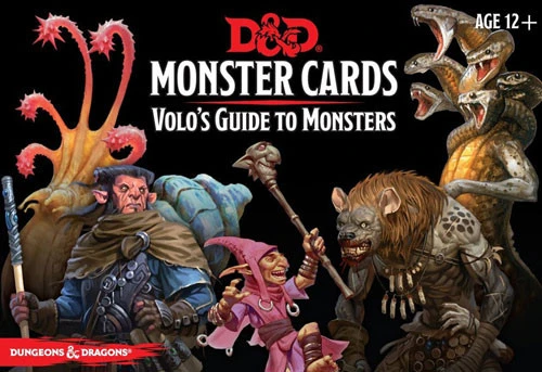 D&D 5E RPG: Monster Cards - Volo's Guide To Monsters (Last Chance) 3 D&D 5E RPG: Monster Cards - Volo's Guide To Monsters (Last Chance)