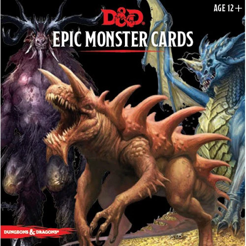 D&D 5E RPG: Epic Monster Cards 3 D&D 5E RPG: Epic Monster Cards