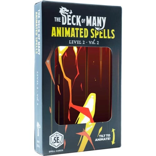 The Deck Of Many Animated Spells: Level 2 Vol 2 (D&D 5E Compatible) 3 The Deck Of Many Animated Spells: Level 2 Vol 2 (D&D 5E Compatible)