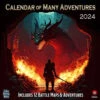 Calendar Of Many Adventures (2024) (Preorder) 2 Calendar Of Many Adventures (2024) (Preorder) -Miniaturemarket Online Store lbm043