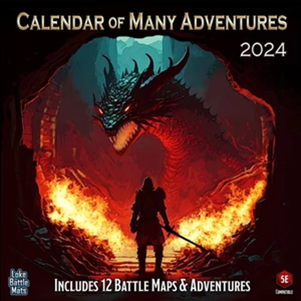 Calendar Of Many Adventures (2024) (Preorder) 3 Calendar Of Many Adventures (2024) (Preorder)