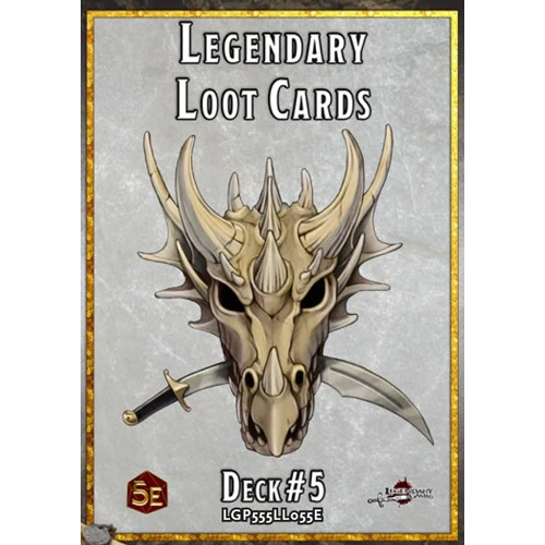 Legendary Games: Loot Cards Deck (D&D 5E Compatible) (Preorder) 3 Legendary Games: Loot Cards Deck (D&D 5E Compatible) (Preorder)