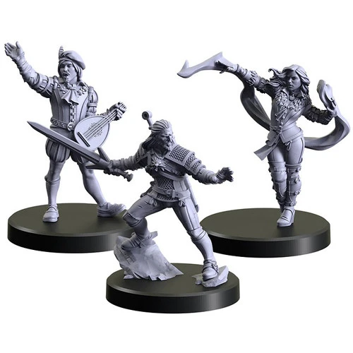 The Witcher RPG: Characters 1 - Geralt, Yennefer, Dandelion 3 The Witcher RPG: Characters 1 - Geralt, Yennefer, Dandelion