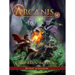 Arcanis Campaign Setting: Runic Edition (D&D 5E Compatible) (Preorder)