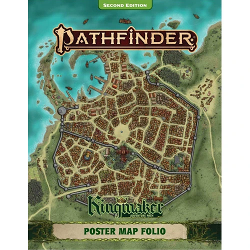 Pathfinder 2E RPG: Kingmaker Adventure Path - Poster Map Folio 2 Pathfinder 2E RPG: Kingmaker Adventure Path - Poster Map Folio