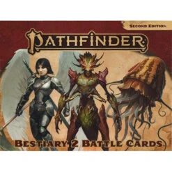 Pathfinder 2E RPG: Bestiary 2 Battle Cards