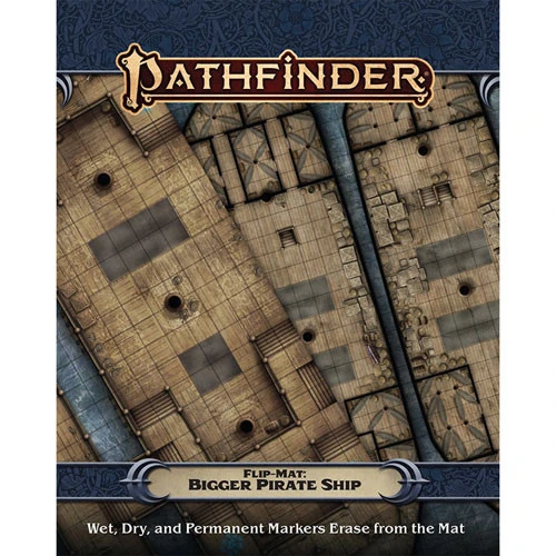 Pathfinder RPG: Flip-Mat - Bigger Pirate Ship 3 Pathfinder RPG: Flip-Mat - Bigger Pirate Ship