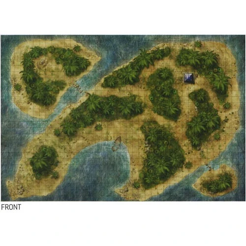 Pathfinder 2E RPG: Flip-Mat - Bigger Island 4 Pathfinder 2E RPG: Flip-Mat - Bigger Island - Image 2