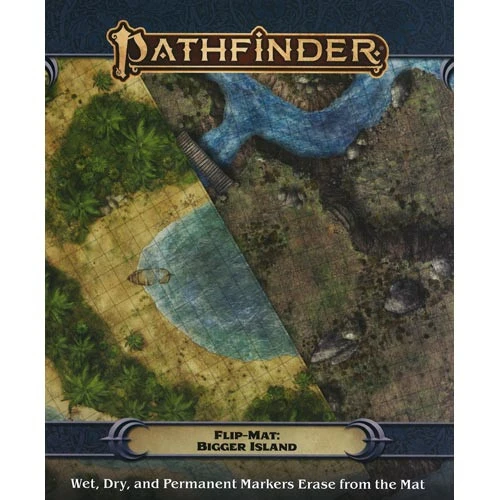 Pathfinder 2E RPG: Flip-Mat - Bigger Island 3 Pathfinder 2E RPG: Flip-Mat - Bigger Island