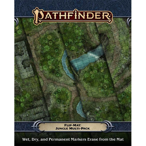 Pathfinder 2E RPG: Flip-Mat - Jungle Multi-Pack 3 Pathfinder 2E RPG: Flip-Mat - Jungle Multi-Pack