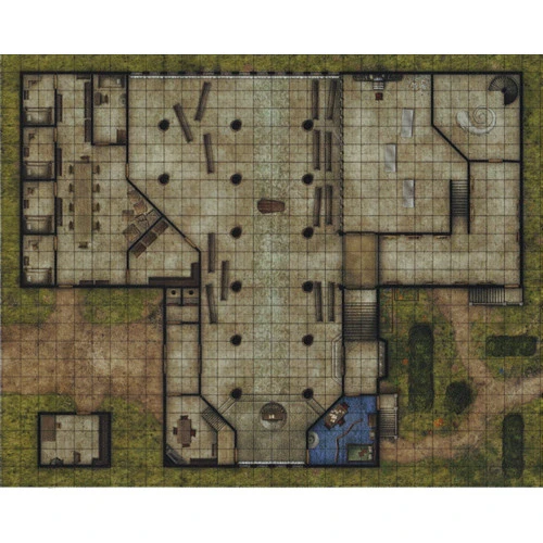 Pathfinder 2E RPG: Flip-Mat - Shadows At Sundown 5 Pathfinder 2E RPG: Flip-Mat - Shadows At Sundown - Image 3