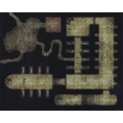 Pathfinder 2E RPG: Flip-Mat - Shadows At Sundown 4 Pathfinder 2E RPG: Flip-Mat - Shadows At Sundown - Image 2