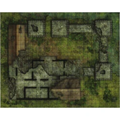 Pathfinder 2E RPG: Flip-Mat - Swamp Ruins -Miniaturemarket Online Store pzo30126 3