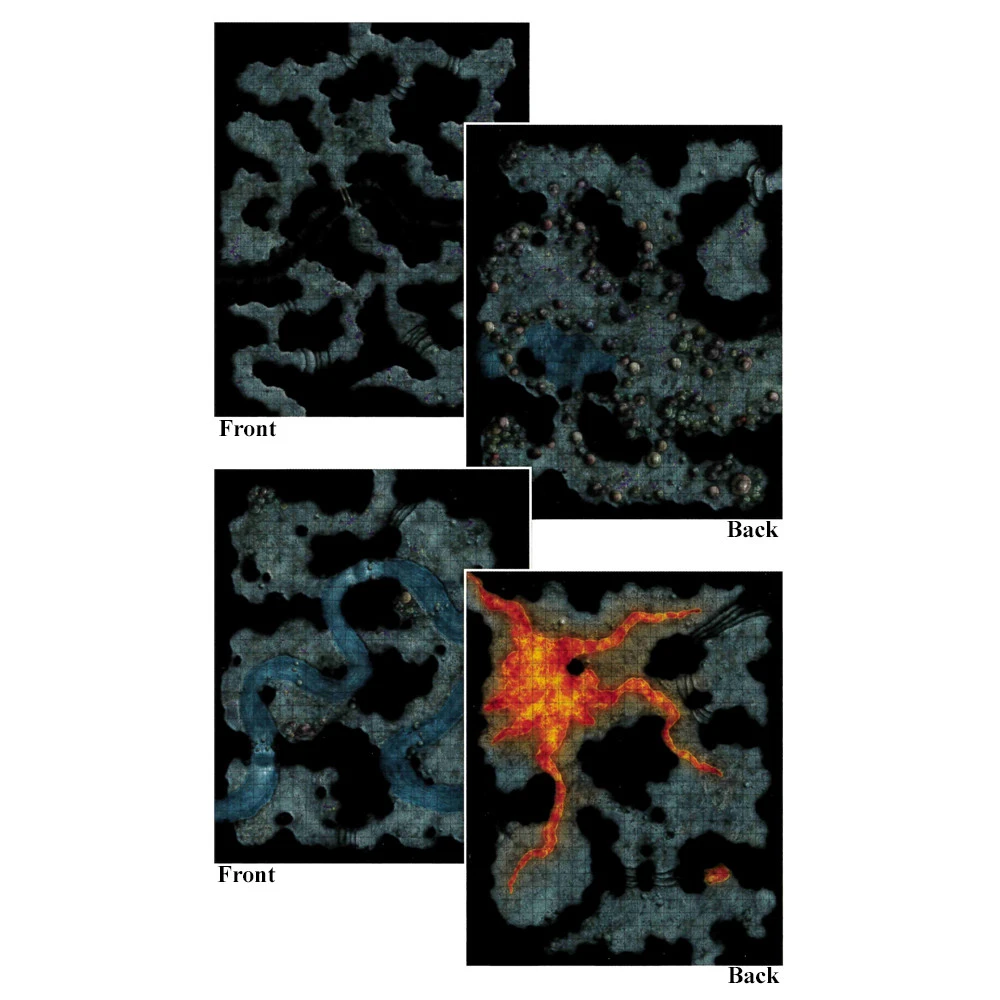 Pathfinder 2E RPG: Flip-Mat - Darklands Dangers Multi-Pack 4 Pathfinder 2E RPG: Flip-Mat - Darklands Dangers Multi-Pack - Image 2