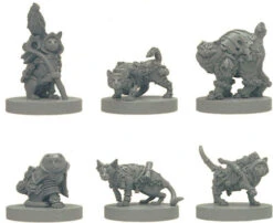 Animal Adventures RPG: Miniatures Set - Cats & Catacombs Vol 1