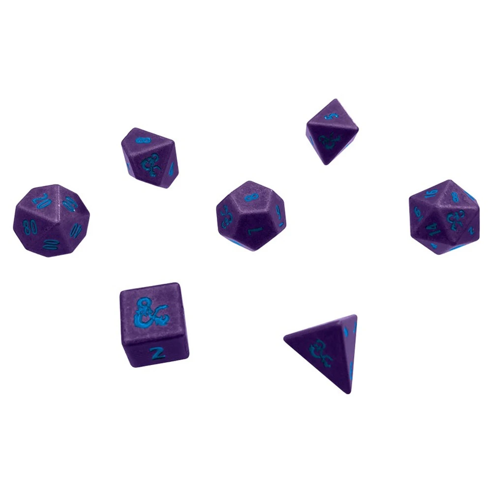 Ultra Pro D&D Heavy Metal Dice Set: Phandelver (7) (Preorder) 4 Ultra Pro D&D Heavy Metal Dice Set: Phandelver (7) (Preorder) - Image 2
