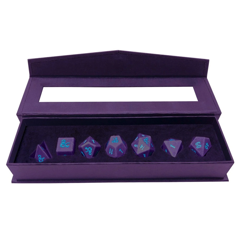 Ultra Pro D&D Heavy Metal Dice Set: Phandelver (7) (Preorder) 3 Ultra Pro D&D Heavy Metal Dice Set: Phandelver (7) (Preorder)