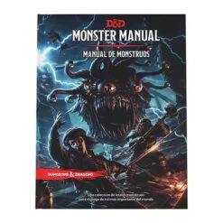 Wizards Of The Coast D&D 5E RPG: Monster Manual / Manual De Monstruos (Spanish) (Clearance)