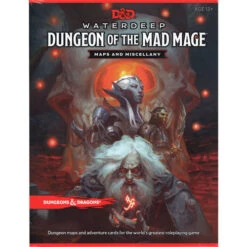 Wizards Of The Coast D&D 5E RPG : Waterdeep - Dungeon Of The Mad Mage - Maps & Miscellany