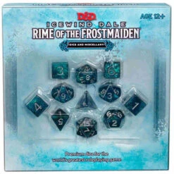 Wizards Of The Coast D&D 5E RPG: Icewind Dale - Rime Of The Frostmaiden Dice & Miscellany