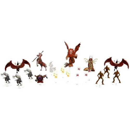 D&D Acrylic 2D Minis: Monster Pack 1 4 D&D Acrylic 2D Minis: Monster Pack 1 - Image 2
