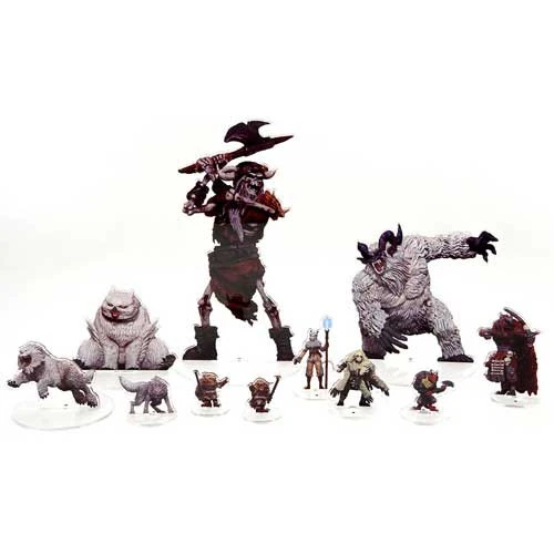 D&D Acrylic 2D Minis: Icewind Dale Set 1 - Frost Giant Skeleton 4 D&D Acrylic 2D Minis: Icewind Dale Set 1 - Frost Giant Skeleton - Image 2