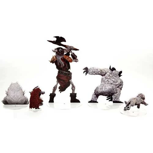 D&D Acrylic 2D Minis: Icewind Dale Set 1 - Frost Giant Skeleton 6 D&D Acrylic 2D Minis: Icewind Dale Set 1 - Frost Giant Skeleton - Image 4