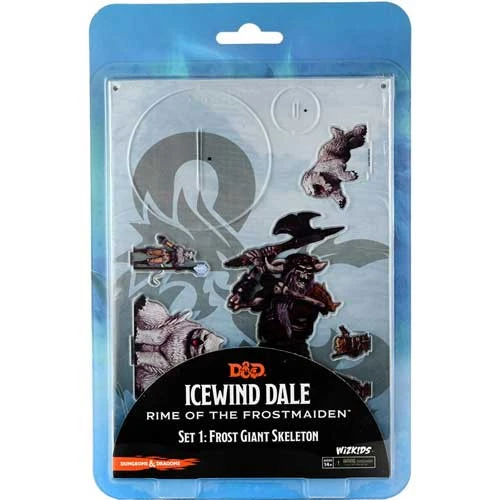 D&D Acrylic 2D Minis: Icewind Dale Set 1 - Frost Giant Skeleton 3 D&D Acrylic 2D Minis: Icewind Dale Set 1 - Frost Giant Skeleton