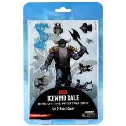 D&D Acrylic 2D Minis: Icewind Dale Set 2 - Frost Giant