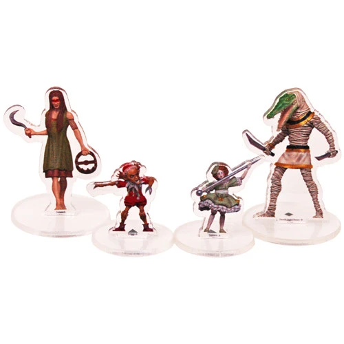 D&D Acrylic 2D Minis: Van Richten's Guide To Ravenloft - Set 2 8 D&D Acrylic 2D Minis: Van Richten's Guide To Ravenloft - Set 2 - Image 6