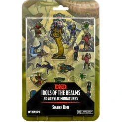 D&D Acrylic 2D Minis: Snake Den -Miniaturemarket Online Store wzk94522 3